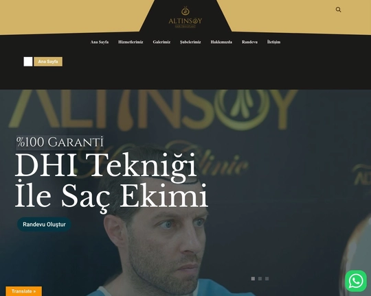 Altinsoyhairclinic.com Logo