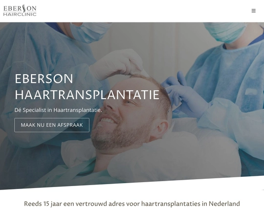 Ebersonhairclinic.nl Logo