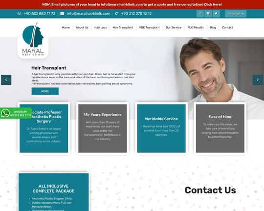 Maralhairklinik.com Logo