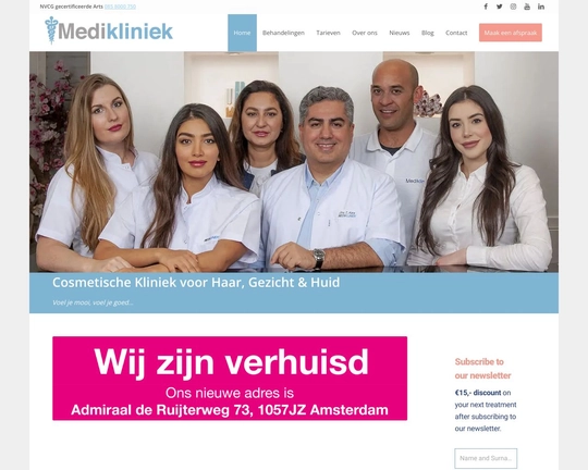 Medi-kliniek.nl Logo