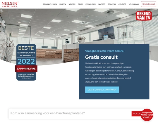 Nielsenhaarkliniek.nl Logo