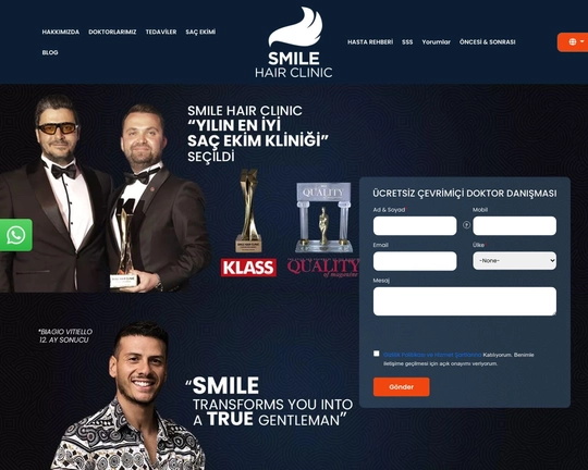 Smilehairclinic.com Logo