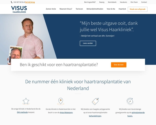Virsushaarkliniek.nl Logo